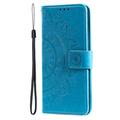 Sony Xperia 1 VIII Mandala Etui med Pung med håndledsrem