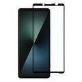 Sony Xperia 1 VIII Skærmbeskyttelse Hærdet Glas - Full Fit - 9H - Sort kant