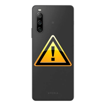 Sony Xperia 10 II Bag Cover Reparation - Sort