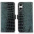 Sony Xperia 10 VI Crocodile Series Læderpung med RFID