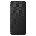 Sony Xperia 10 VI Flip Cover - Karbonfiber