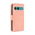 Sony Xperia 10 VII Kortholder Pung Etui - Pink