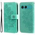 Sony Xperia 10 VII Mandala Series Etui med Pung - Grøn