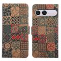 Sony Xperia 10 VIII Bohemisk Pung-etui - kronblade