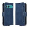 Sony Xperia 10 VIII Kortholder Pung Etui - Blå