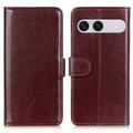 Sony Xperia 10 VIII Pung Etui med Stativ - Brun