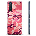 Sony Xperia 5 II TPU Cover - Pink Camouflage