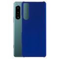 Sony Xperia 5 IV Gummibelagt Plastik Cover - Blå