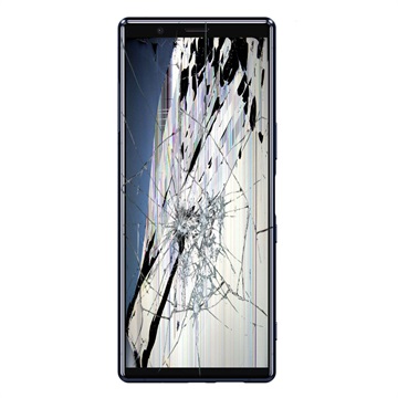Sony Xperia 5 Skærm Reparation - LCD/Touchskærm - Blå