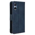 Sony Xperia 5 V Pung Cover med Kortholder - Blå