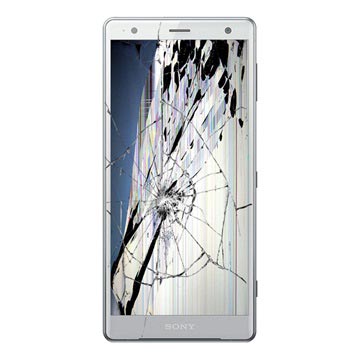 Sony Xperia XZ2 Skærm Reparation - LCD/Touchskærm - Sølv