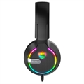 SoulBytes S19 Gaming Headset med RGB (Open Box - Fantastisk stand) - Sort