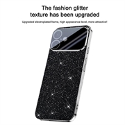 iPhone 17 Mousserende Glitter Hybrid Cover