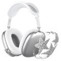 Sparkly Star 3-i-1 beskyttelsessæt til AirPods Max - Sølv