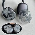 Sparkly Star 3-i-1 beskyttelsessæt til AirPods Max - Sølv