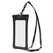 Spigen A610 Universelt Vandtæt Flydende Taske - 6.9" - Sort