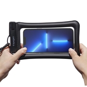 Spigen A610 Universelt Vandtæt Flydende Taske - 6.9" - Sort