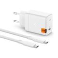 Spigen ArcStation Pro GaN-651 65W vægoplader med Type-C-kabel