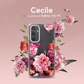 Samsung Galaxy S23 FE Spigen Cyrill Cecile Hybrid Cover - Pink Blomster