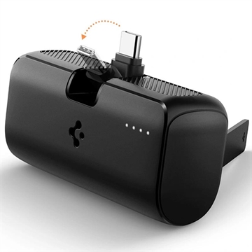 Spigen EA2205 Bærbar USB-C Powerbank 5000mAh/22.5W - Sort