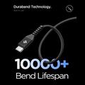 Spigen EB10010CCA Essential USB-C-kabel 1m, 100W - sort