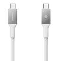 Spigen EB10015CC Essential USB-C-kabel - 100W, 1.5m - hvid