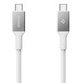 Spigen EB24015CC Essential USB-C-kabel - 240W, 1.5m - hvid