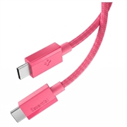 Spigen EB6010CC Essential USB-C-kabel - 100cm/60W - Pink