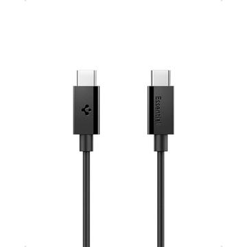 Spigen EB6020CC Essential USB-C-kabel - 200cm/60W - Sort
