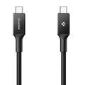 Spigen Essential EB10010CC USB-C-kabel 100W - 5Gb/s, 1m - Sort