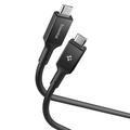 Spigen Essential EB10020CC USB-C-kabel 100W - 5Gb/s, 2m - Sort