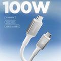 Spigen Essential EB10020CC USB-C-kabel 100W - 5Gb/s, 2m - Hvid