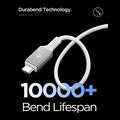 Spigen Essential EB24012CC USB-C-kabel 240W - 40Gb/s, 1.2m - Hvid
