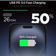 Spigen EE201EU Essential 20W oplader - USB-C - Hvid