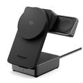 Spigen Essential Qi2.2 foldbar 3-i-1 magnetisk trådløs oplader - 25W - sort