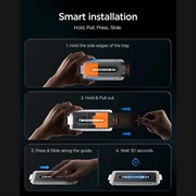 Samsung Galaxy Z Fold7/Z Fold8 Ultra Spigen Glas.tR EZ Fit Pro AC Privacy Skærmbeskyttelse Hærdet Glas - 2 stk.