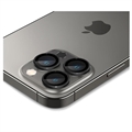 Spigen Glas.tR Ez Fit Optik Pro iPhone 14 Pro/14 Pro Max/15 Pro/15 Pro Max Kamera Linse Hærdet Glas