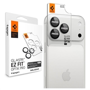 iPhone 18 Pro/18 Pro Max Spigen Glas.tR Ez Fit Optik Pro Kamera Linse Hærdet Glas - 2 Stk. - Sort