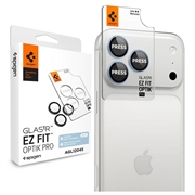 iPhone 18 Pro/18 Pro Max Spigen Glas.tR Ez Fit Optik Pro Kamera Linse Hærdet Glas - 2 Stk. - Lyseblå