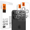 iPhone 16 Pro/16 Pro Max/17 Pro/17 Pro Max Spigen Glas.tR Ez Fit Optik Pro Kamera Linse Hærdet Glas - Klar