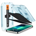 Spigen Glas.tR Ez Fit Privacy iPhone 13 Pro Max Hærdet Glas - 2 Stk.