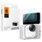 Insta360 Go Ultra Spigen Glas.tR Slim Skærmbeskyttelse Hærdet Glas - 2 Stk.