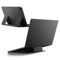 Spigen LD201-S8 Slim Fold laptopstativ uden klæbemiddel - sort