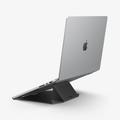 Spigen LD201-S9 Slim Fold laptopstativ uden klæbemiddel - sort