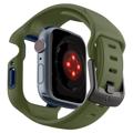 Spigen Liquid Air Pro Apple Watch Series 9/8/7 TPU Cover - 45mm - Grøn