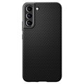 Spigen Liquid Air Samsung Galaxy S22 5G TPU Cover - Sort