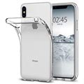 Spigen Liquid Crystal iPhone X / iPhone XS Cover - Gennemsigtig