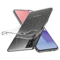 Spigen Liquid Crystal Glitter Samsung Galaxy S21 5G Cover - Gennemsigtig