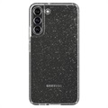 Spigen Liquid Crystal Glitter Samsung Galaxy S22 5G Cover - Gennemsigtig