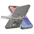Spigen Liquid Crystal Glitter iPhone 14 Pro Cover - Gennemsigtig